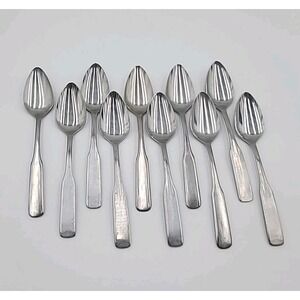 10+ Restaurant Quality Flatware Stainless Steel Bulk Lot Teaspoons Spoons
